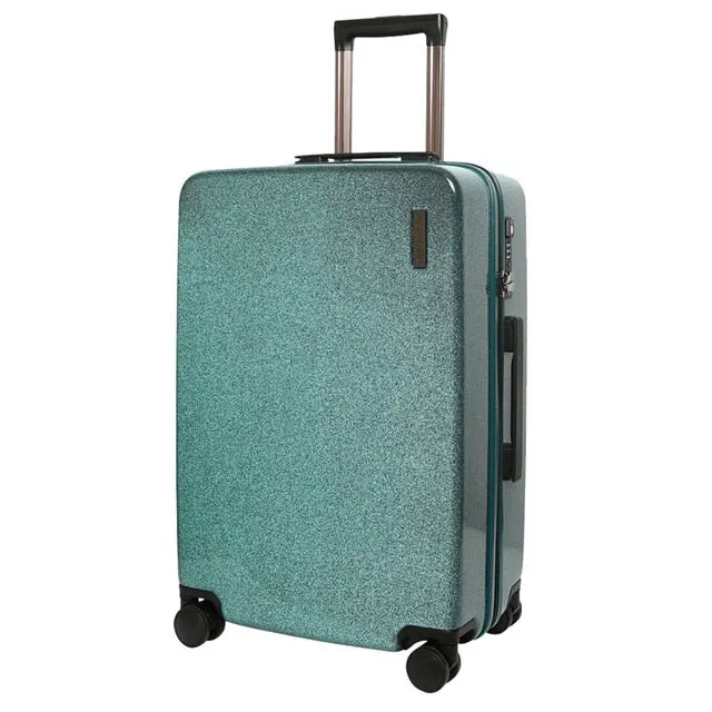 20'' 24'' Glittering Luggage Suitcase Spinner Pc Trolley Valise Tsa Lock Koffer Carry On Travel