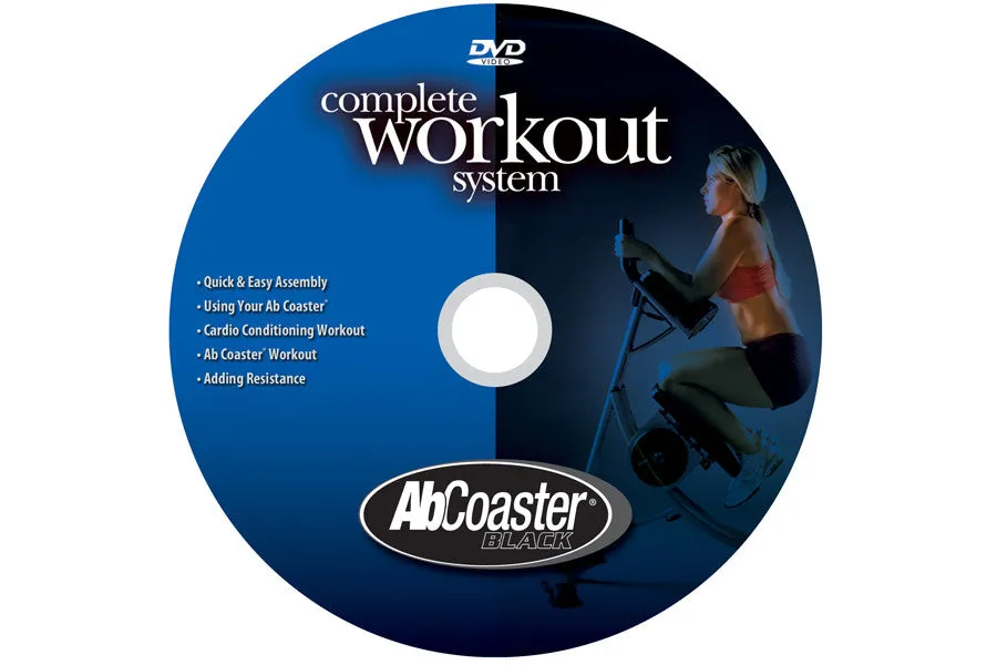 Ab Coaster Black - Home Gym & Fitness Equipment