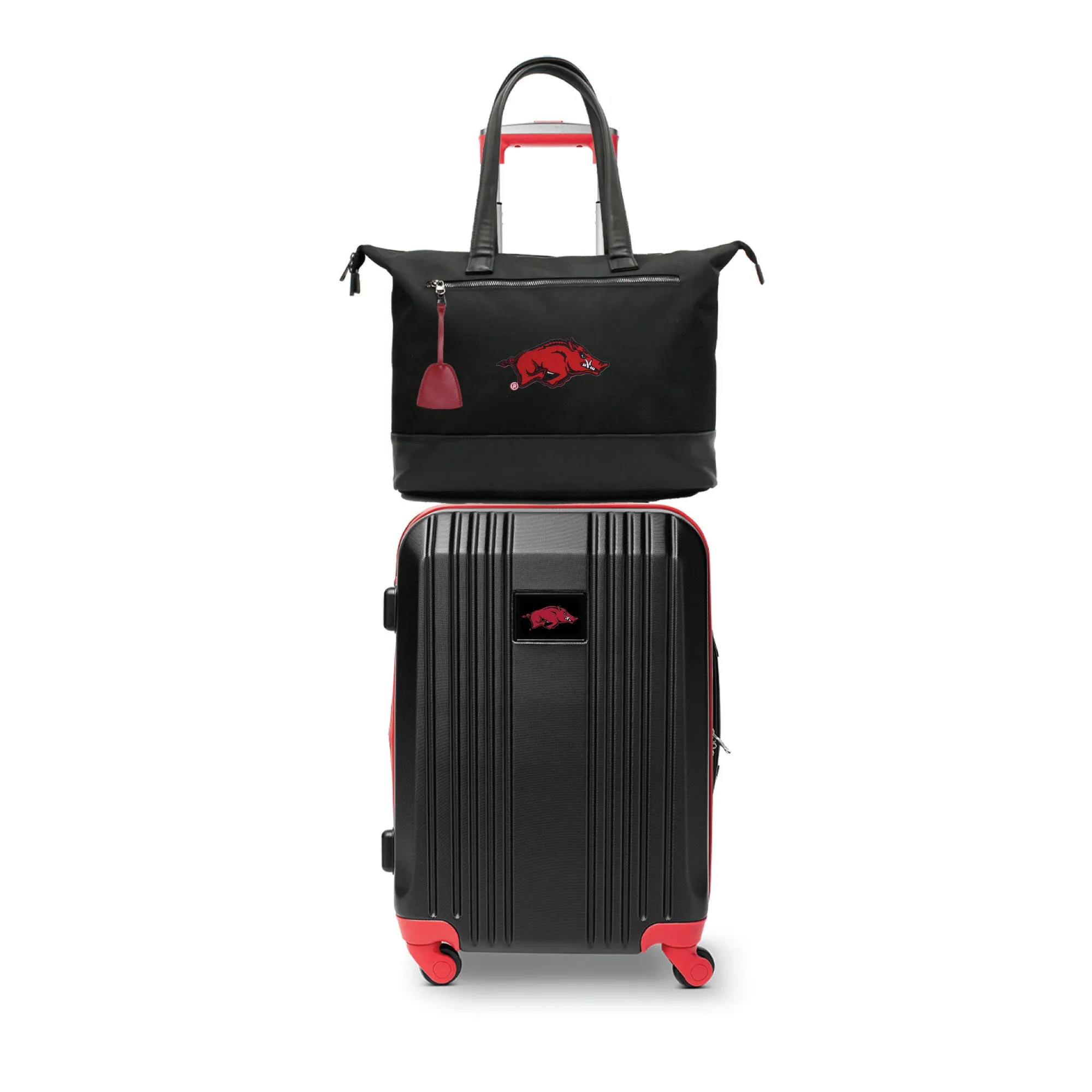 Arkansas Razorbacks Premium Laptop Tote Bag and Luggage Set