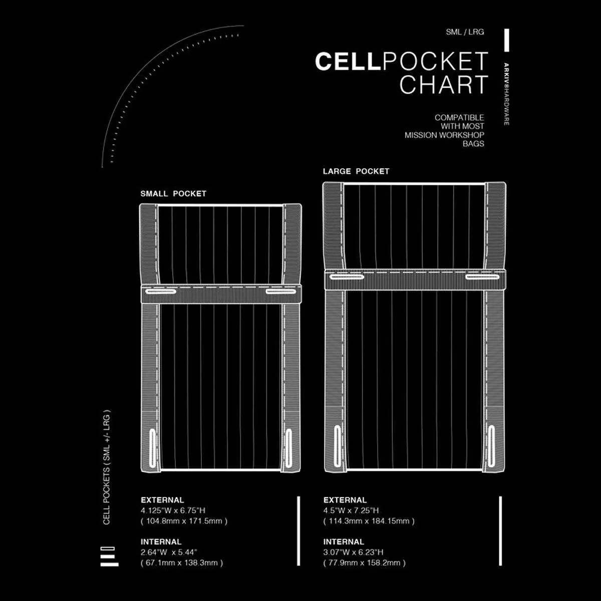 Arkiv Cell Pocket : Large