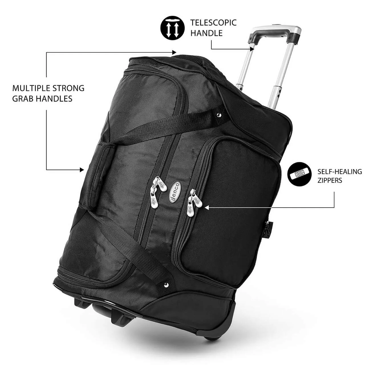 Baltimore Ravens Luggage | Baltimore Ravens Wheeled Carry On Luggage