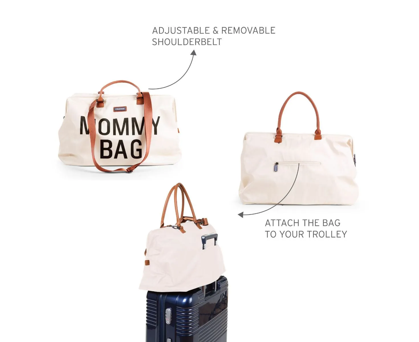 Childhome Mommy Bag Nursery Bag - Off White