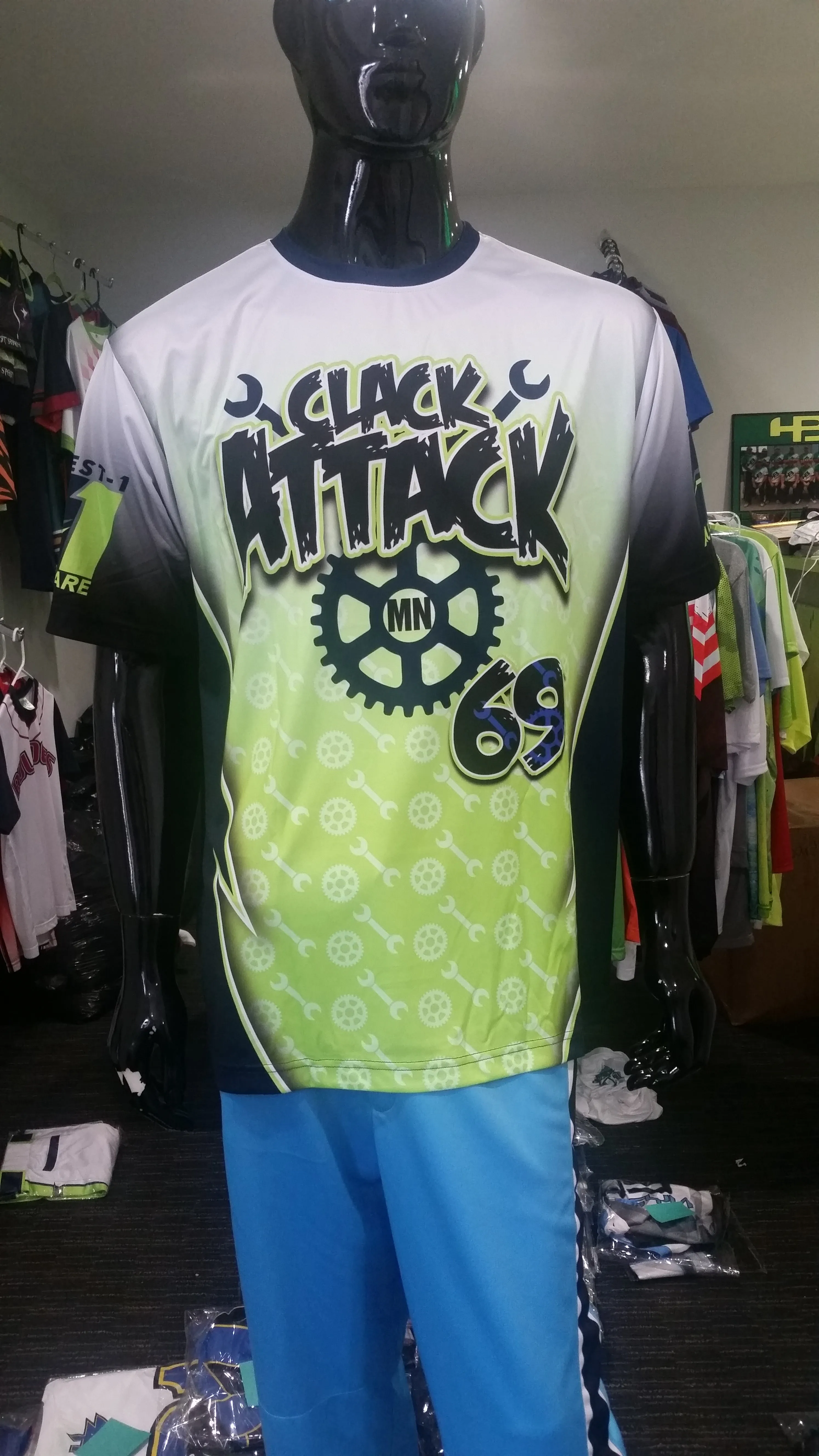 Clack Attack - Custom Full-Dye Jersey