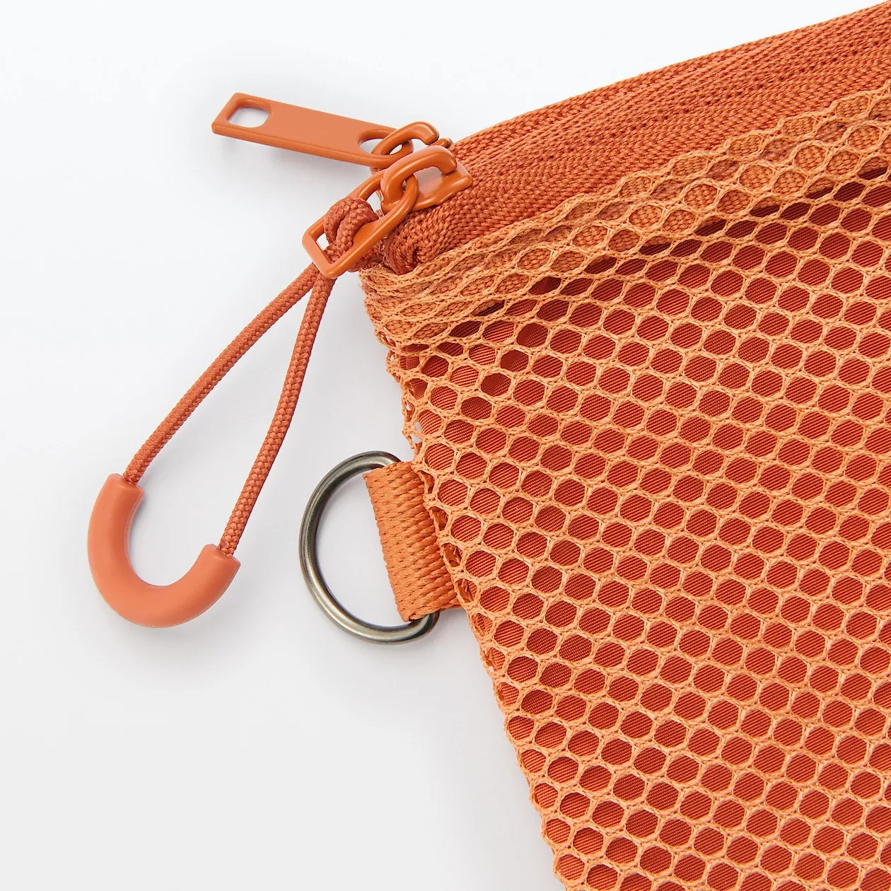 Compact Two-Zipper Travel Pouch