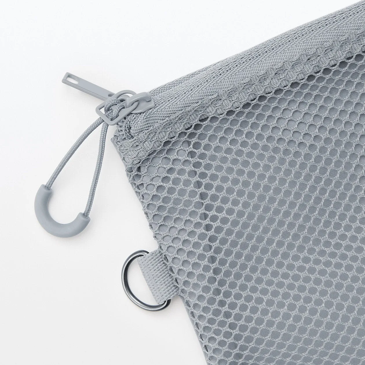 Compact Two-Zipper Travel Pouch