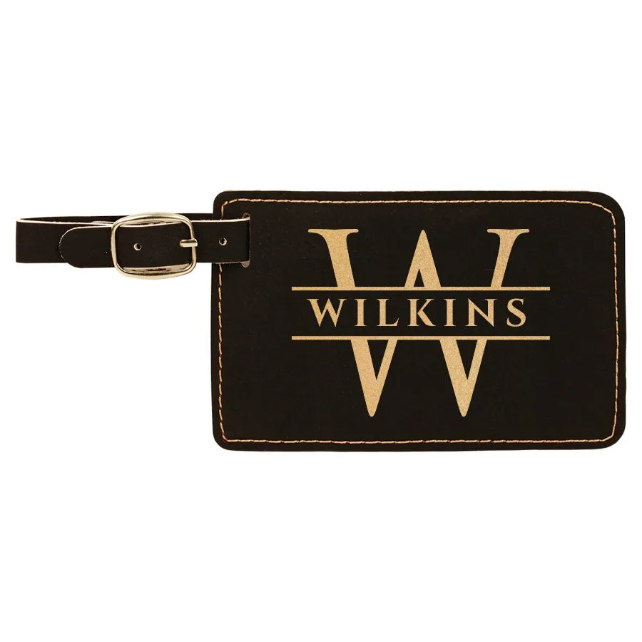 Custom Engraved Luggage Tag (Set of 2)