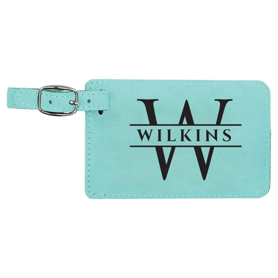 Custom Engraved Luggage Tag (Set of 2)