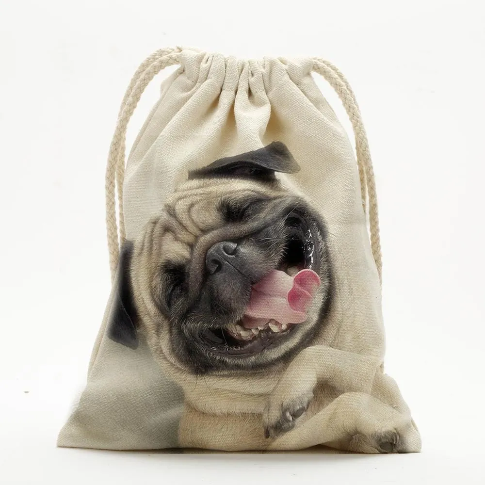 Custom Photo Drawstring Sack