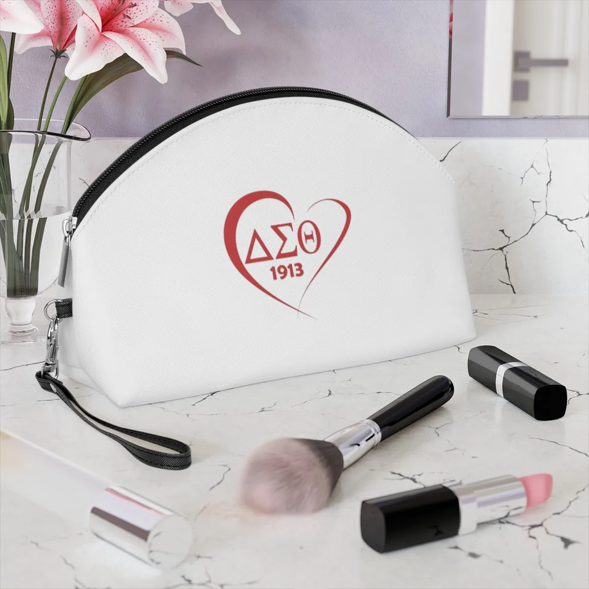 Delta Sigma Theta Makeup Bag