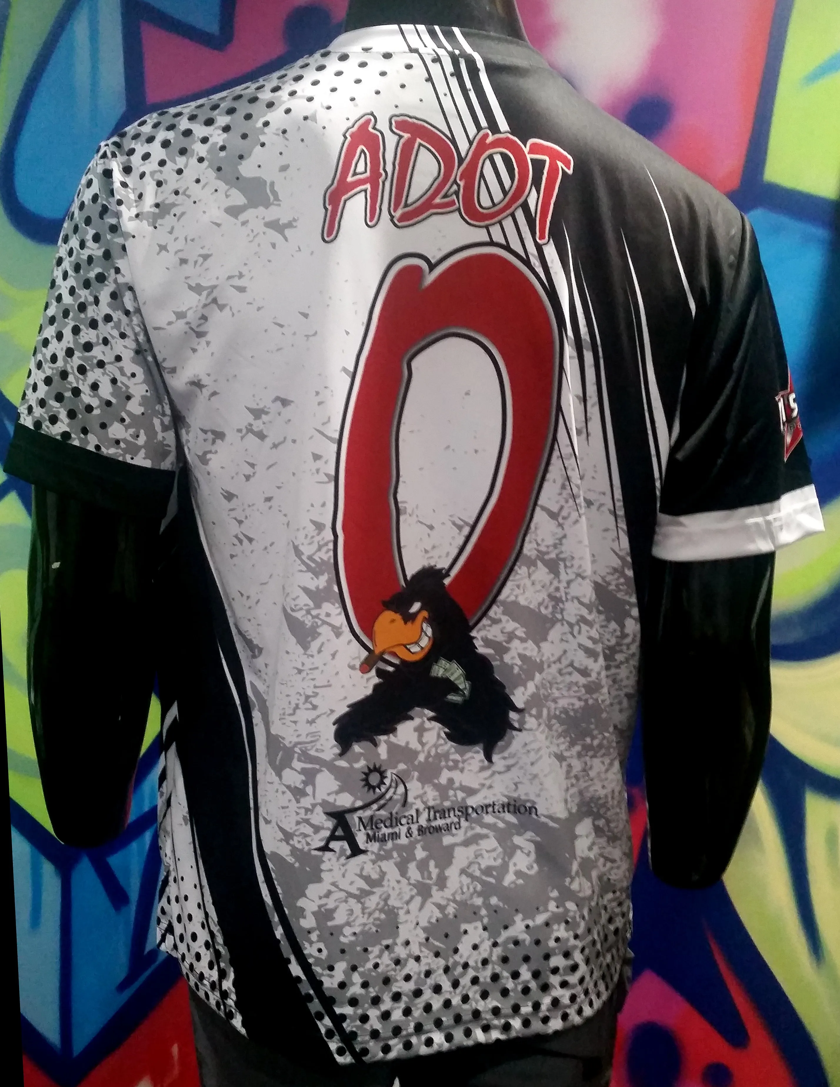 Dirty Birds, White - Custom Full-Dye Jersey