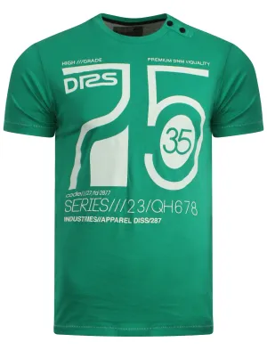 Dissident Discode 4 classic tee in green