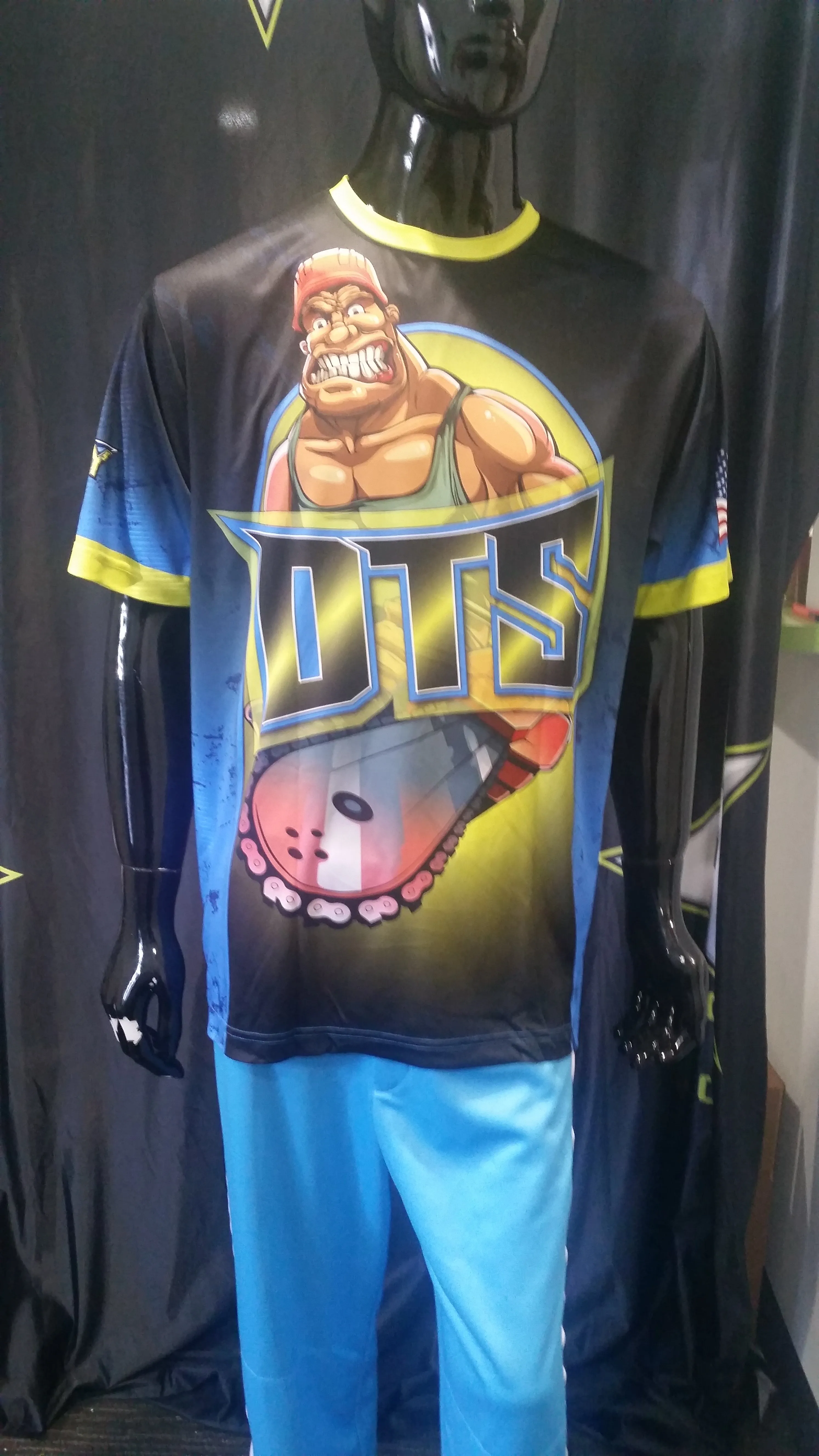 DTS, Chainsaw - Custom Full-Dye Jersey