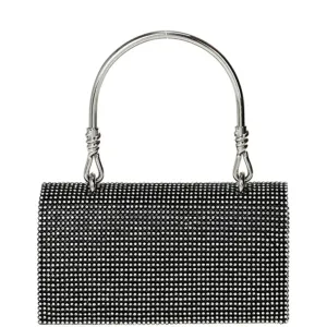 East West Mini Rhinestone Clutch