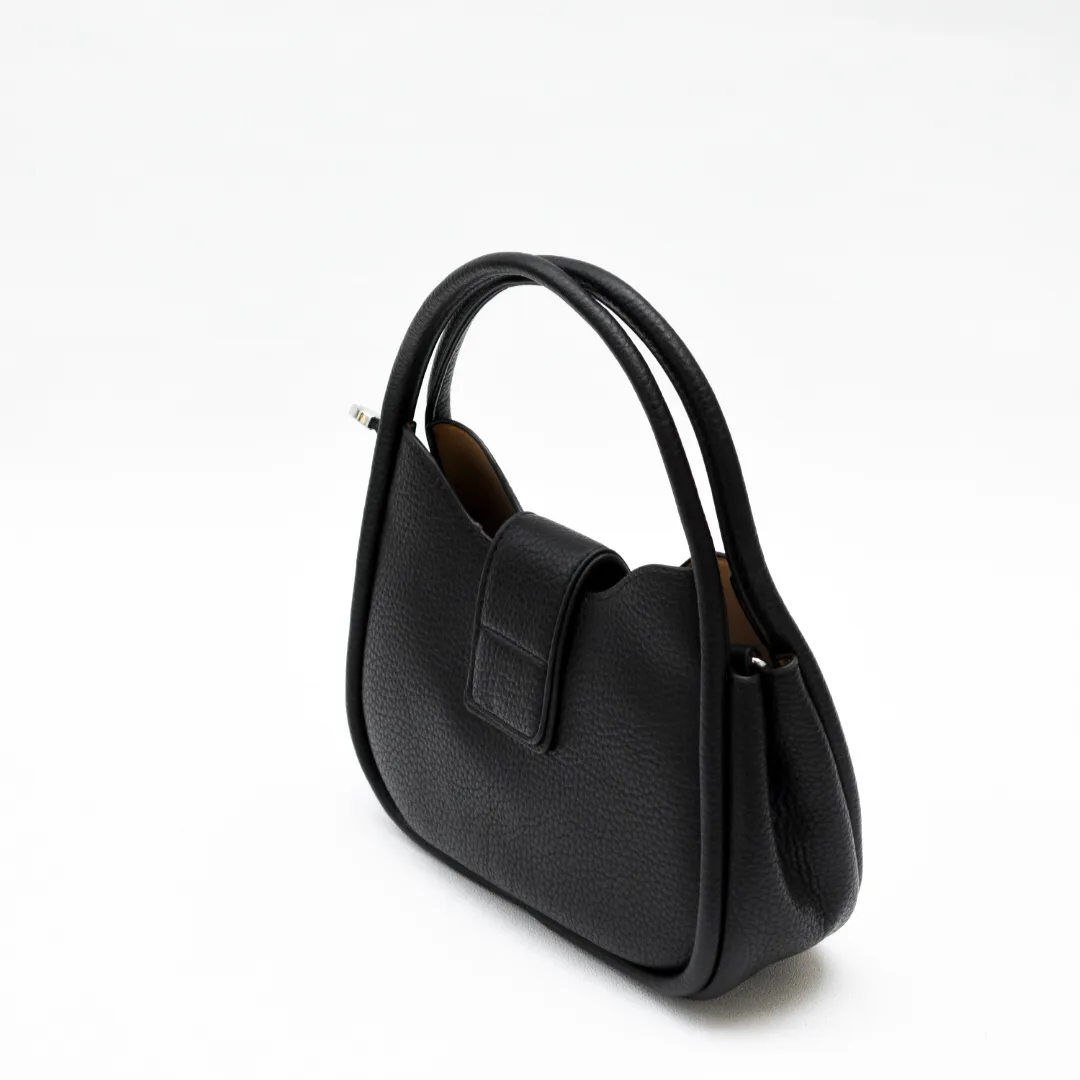 Elegant Mini Satchel Black