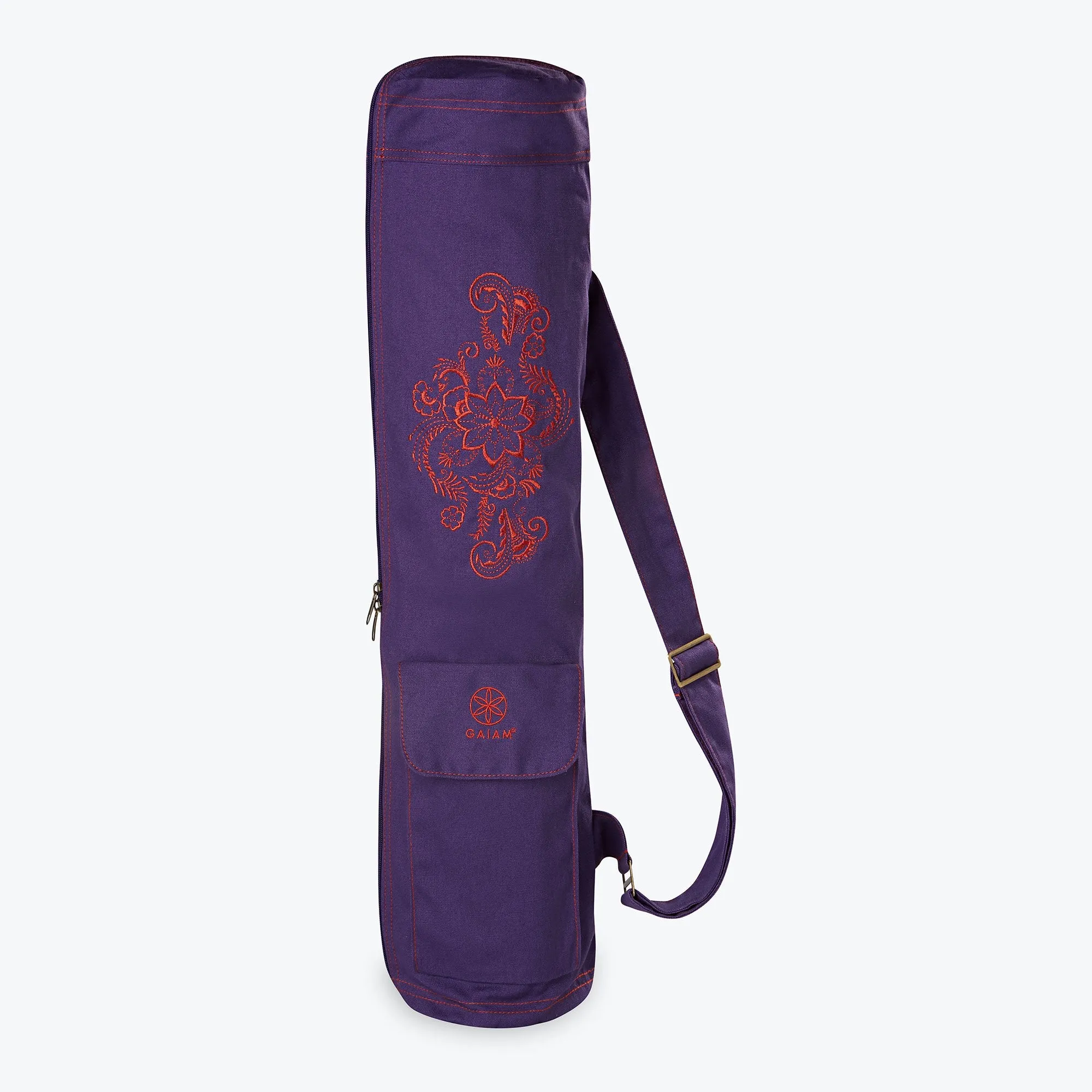 Embroidered Cargo Mat Bag