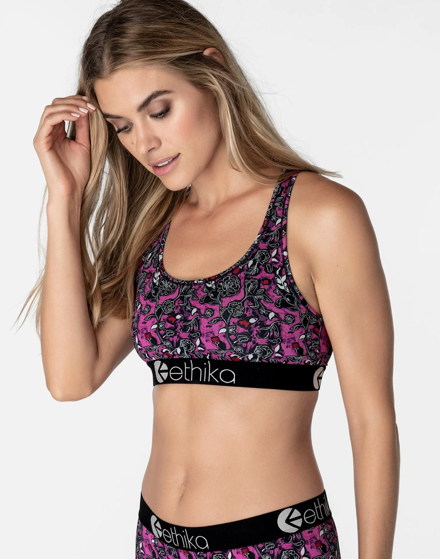 Ethika WATERCOLOR SPORTS BRA