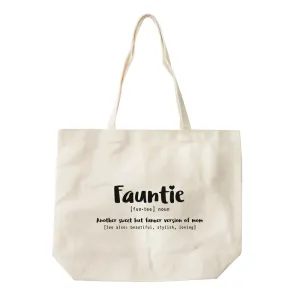 Fauntie Canvas Tote Bags