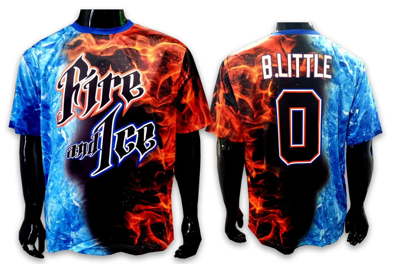 Fire and Ice - Custom Full-Dye Jersey