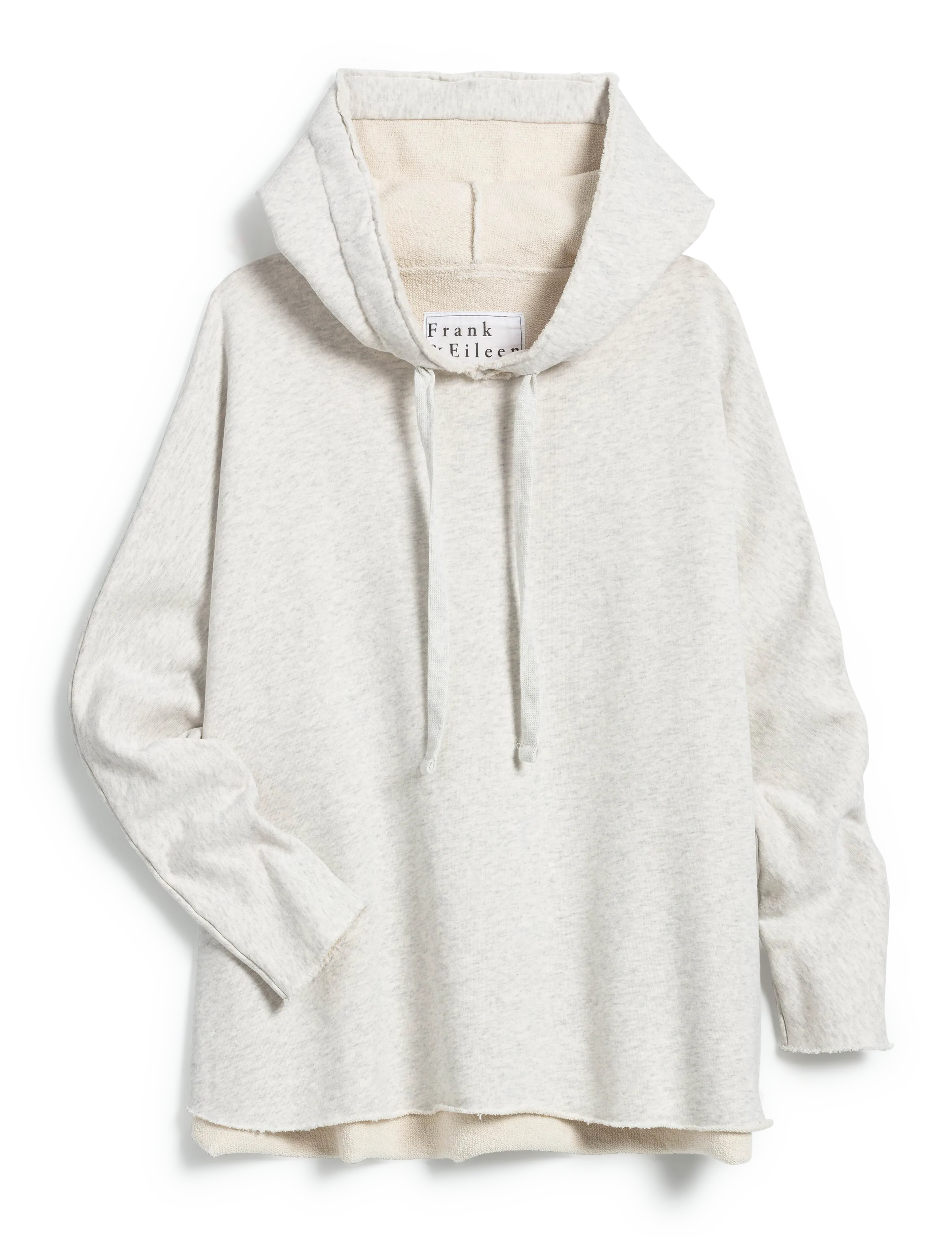 KANE Heather White Melange, Triple Fleece