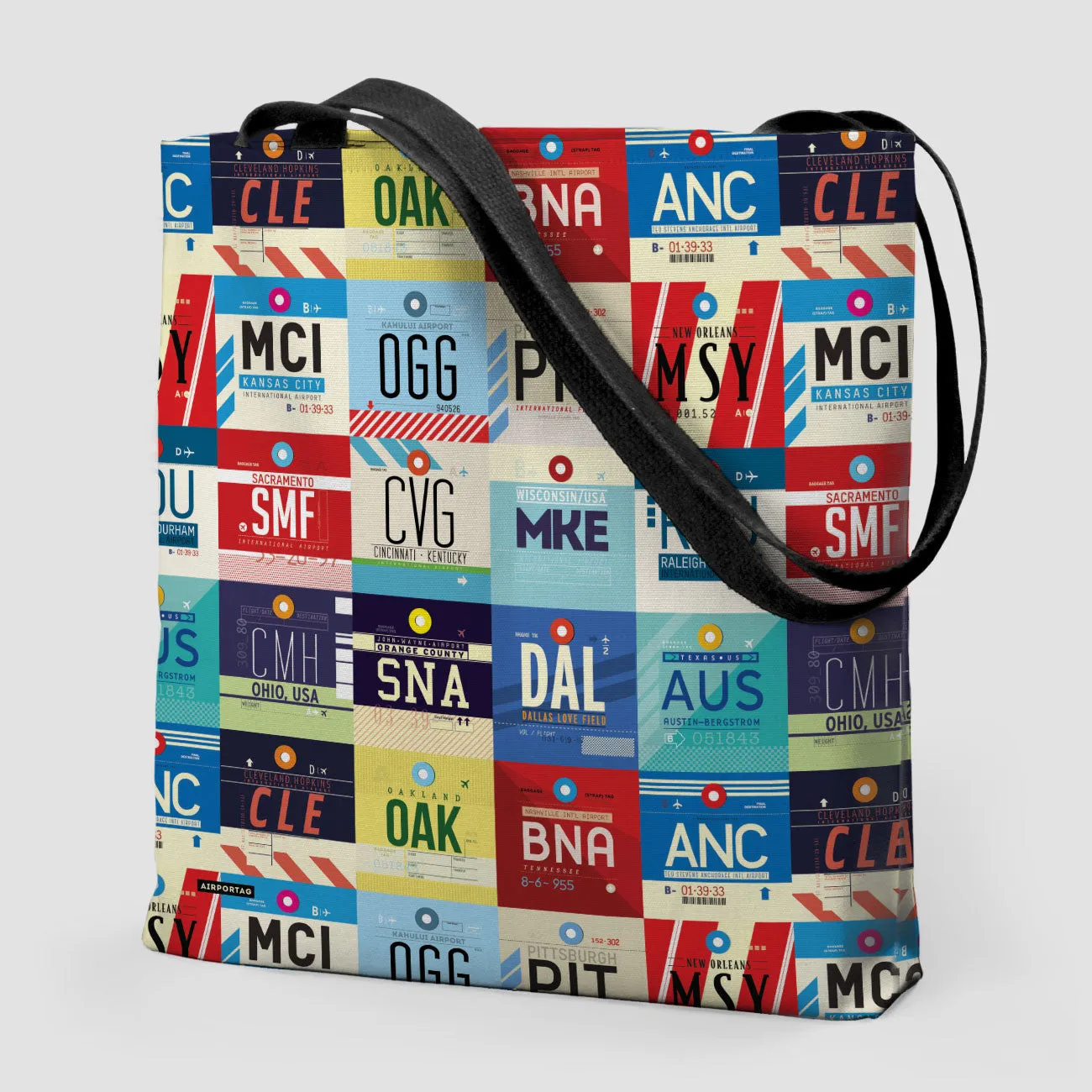 L Airports USA - Tote Bag