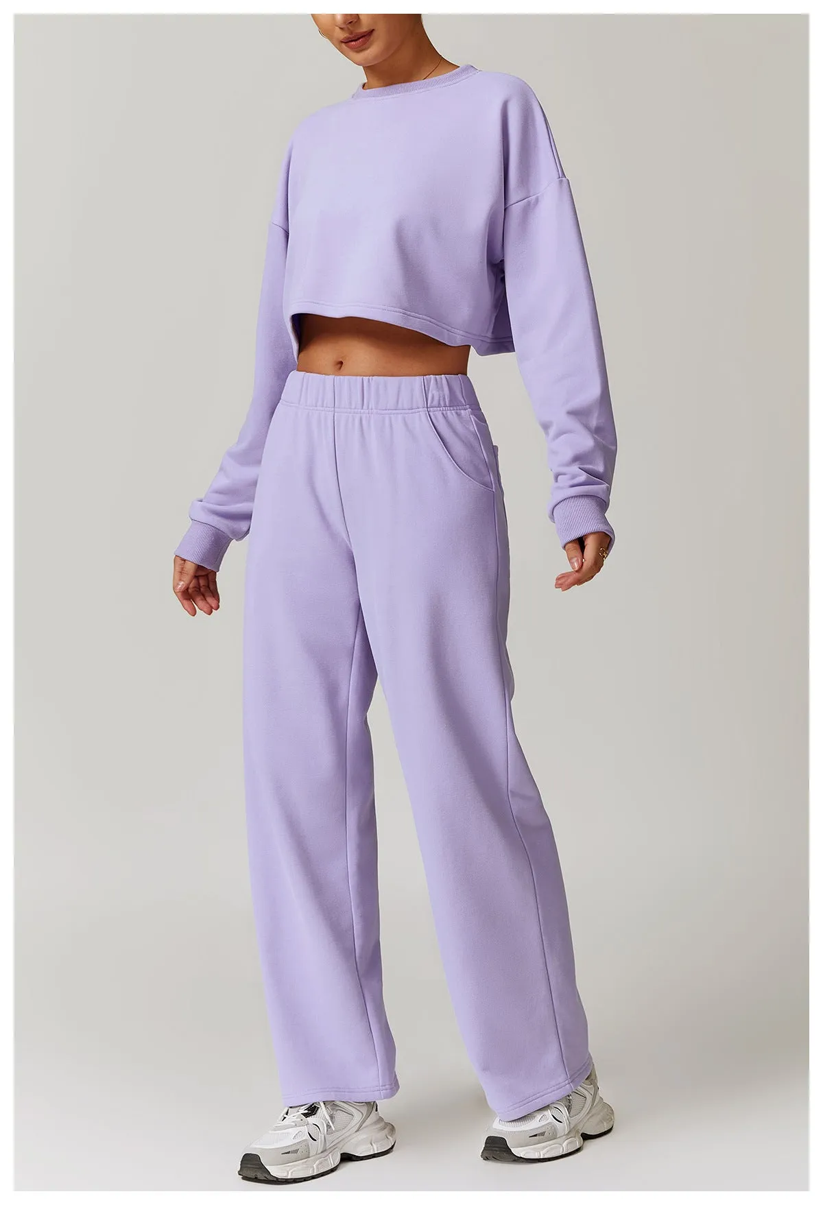 Lavender Vibe Yoga Set