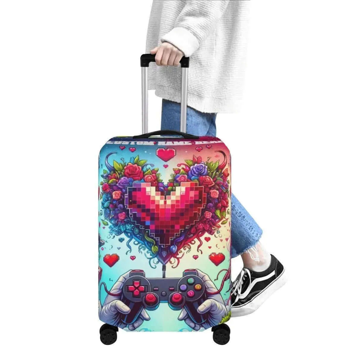 Love of Gaming Luggage Cover