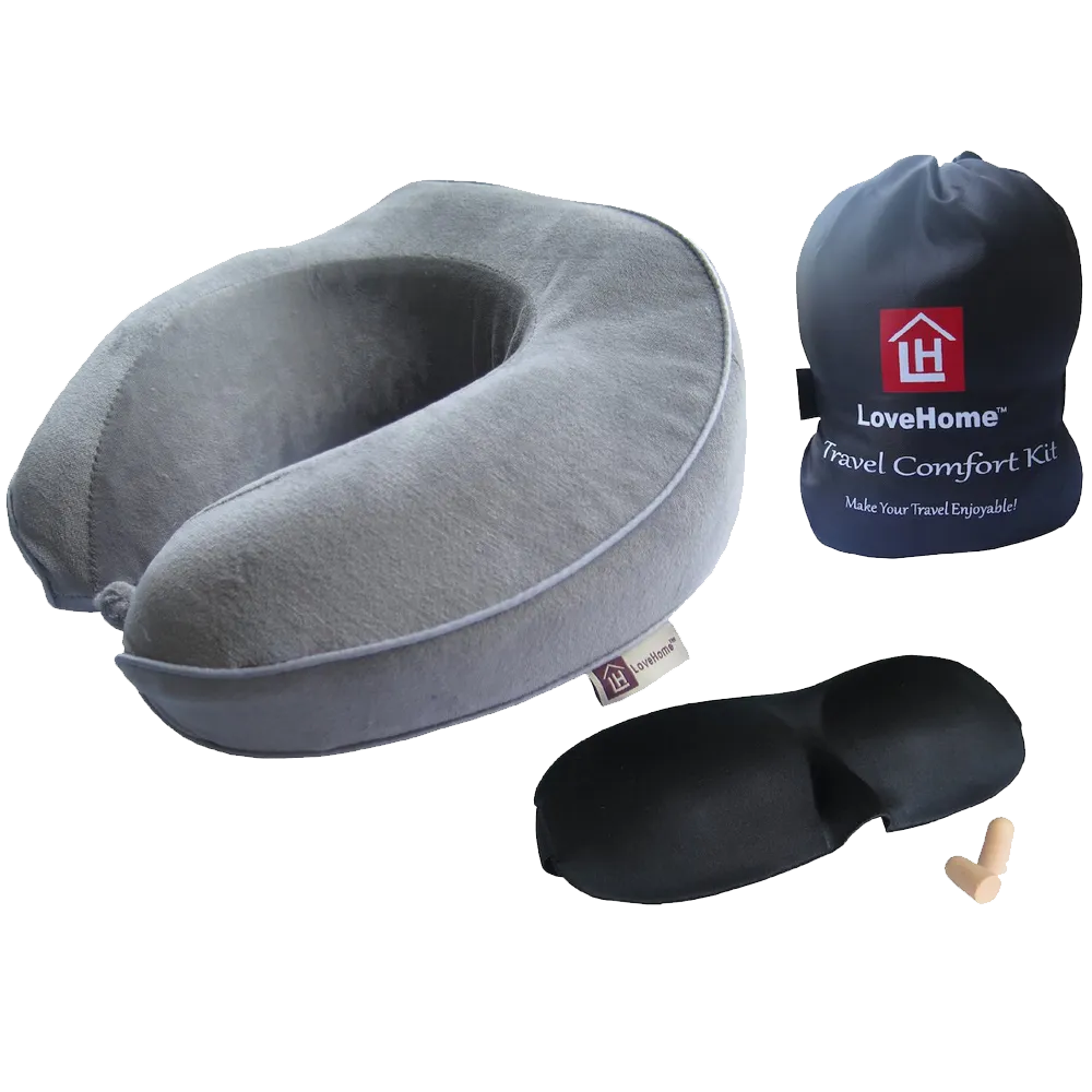 Lovehome Innovative Travel Neck Pillow Neck Support Pillow