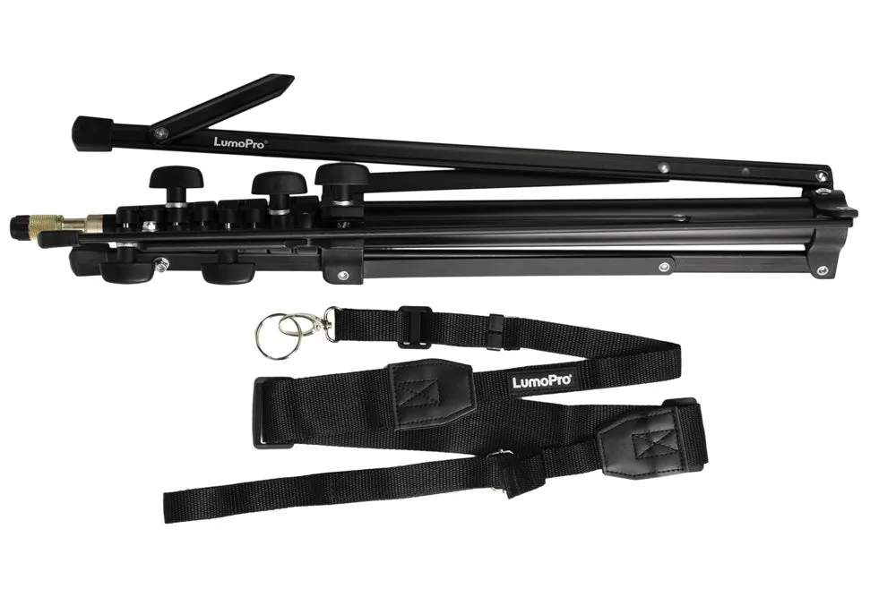 LumoPro 7.5' Compact Light Stand with Strap