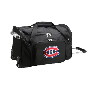 Montreal Canadiens Luggage | Montreal Canadiens Wheeled Carry On Luggage