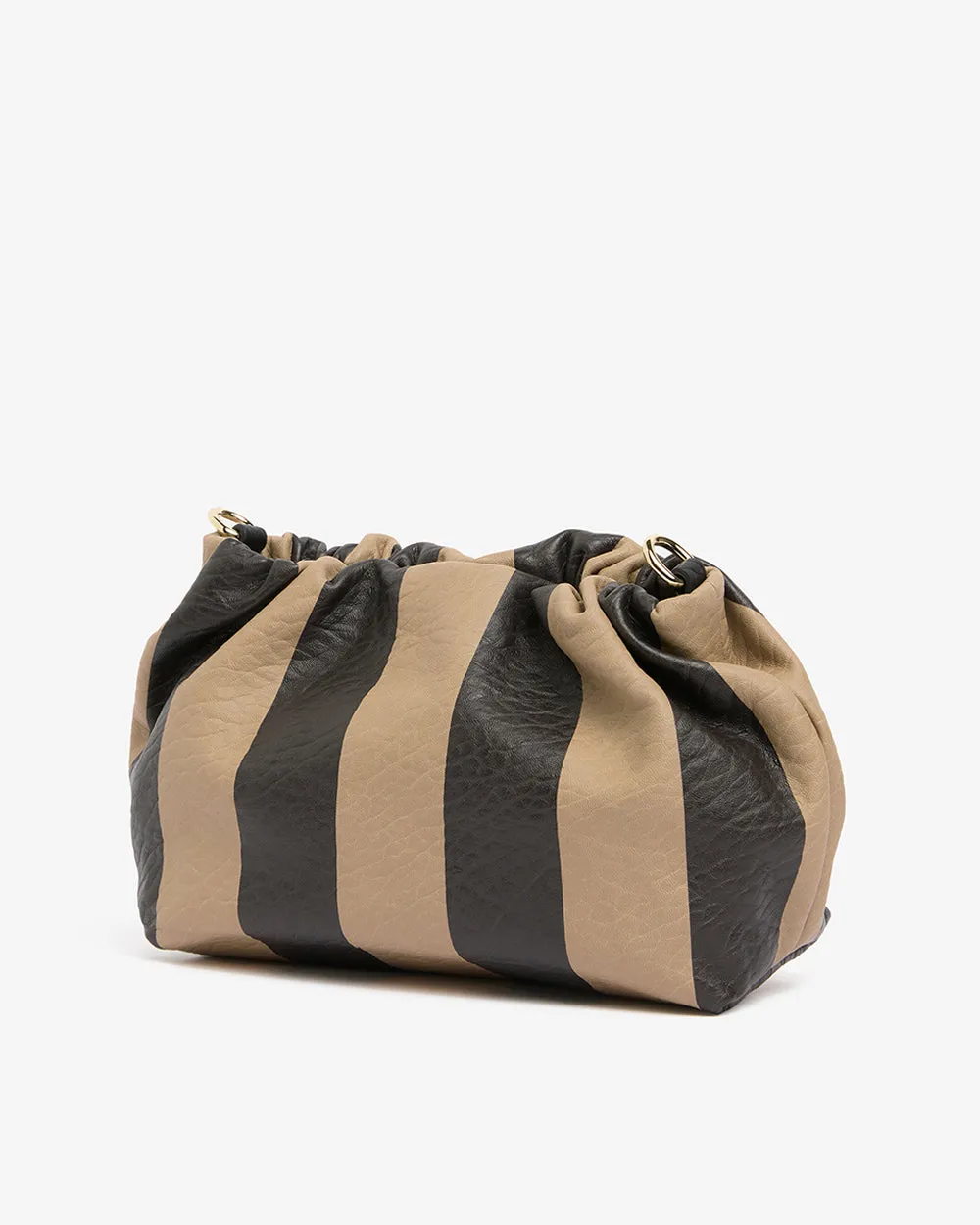 Monty Bag - Latte Stripe