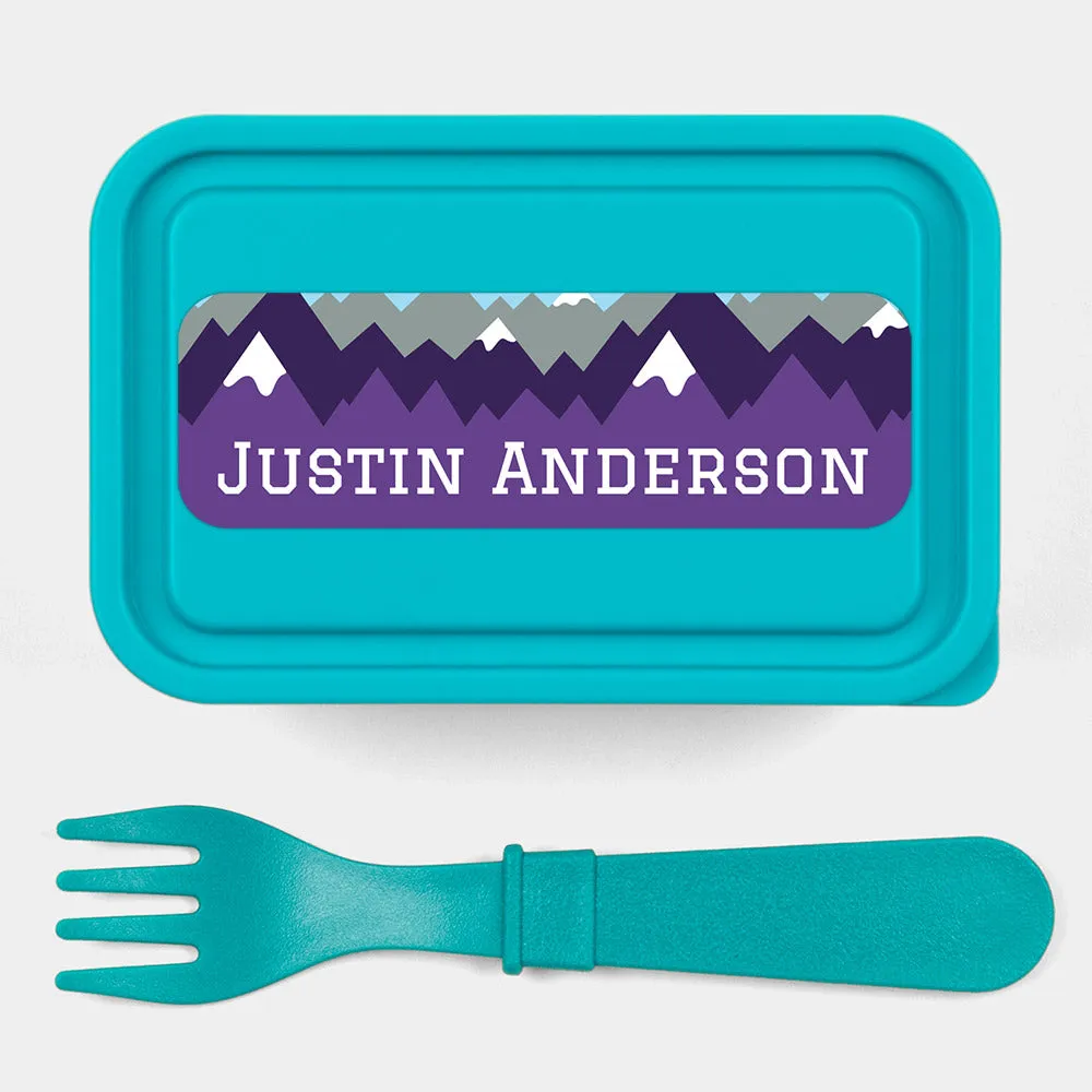 Mountain Top Large Rectangle Name Labels