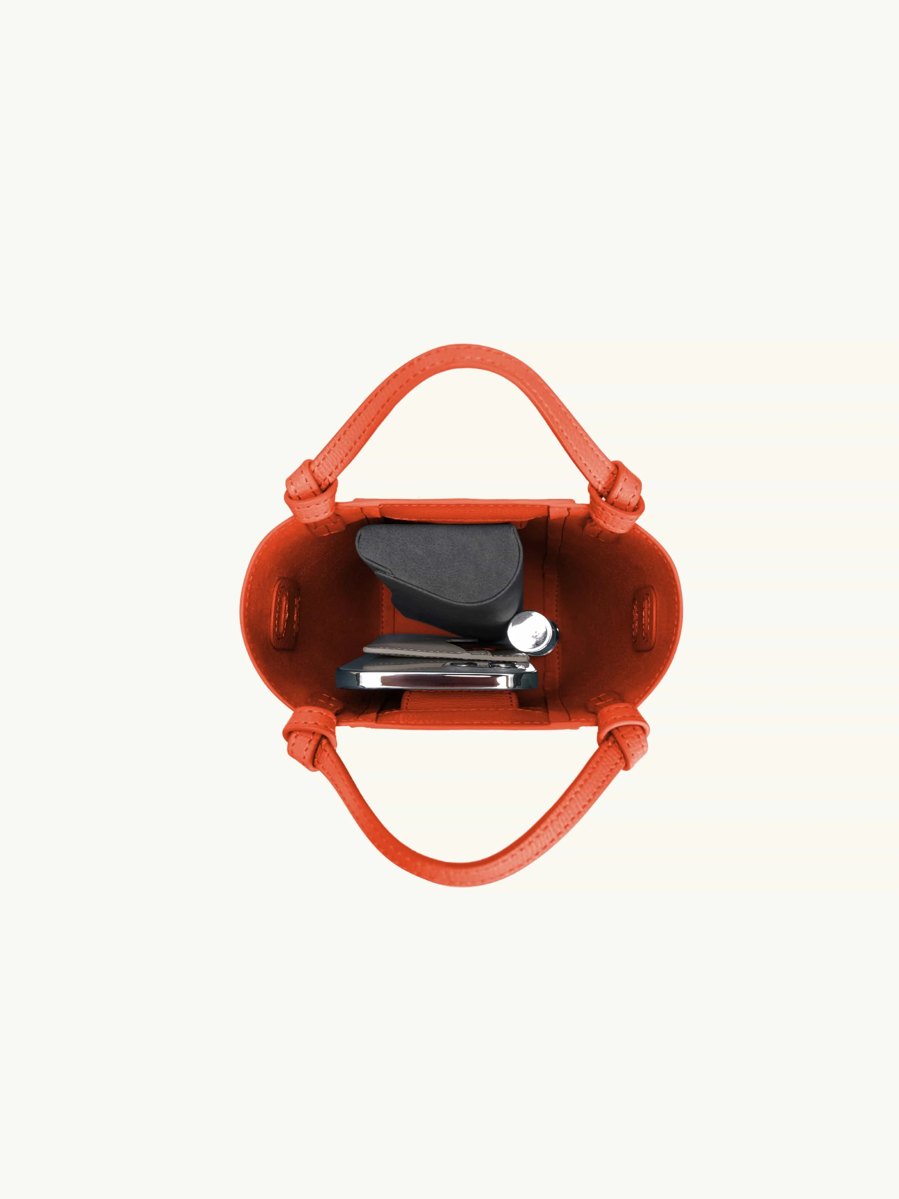 Nano Marina Bucket Bag Tangerine