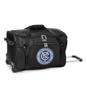 New York City FC 22" Wheeled Duffel Bag