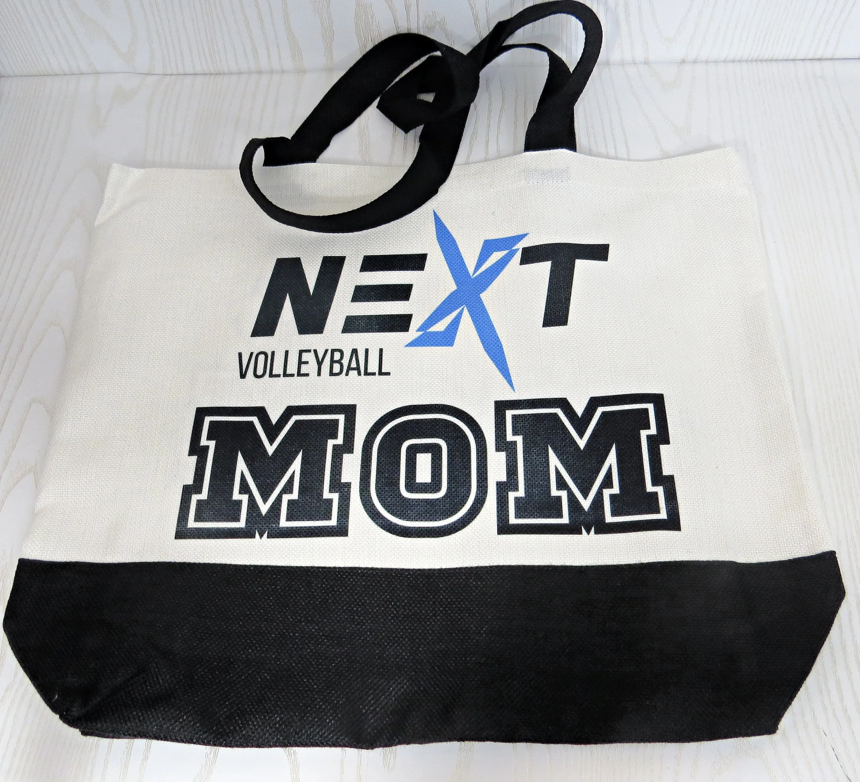 Next Volleyball Mom Polyester Tote Bag - Essential Bag