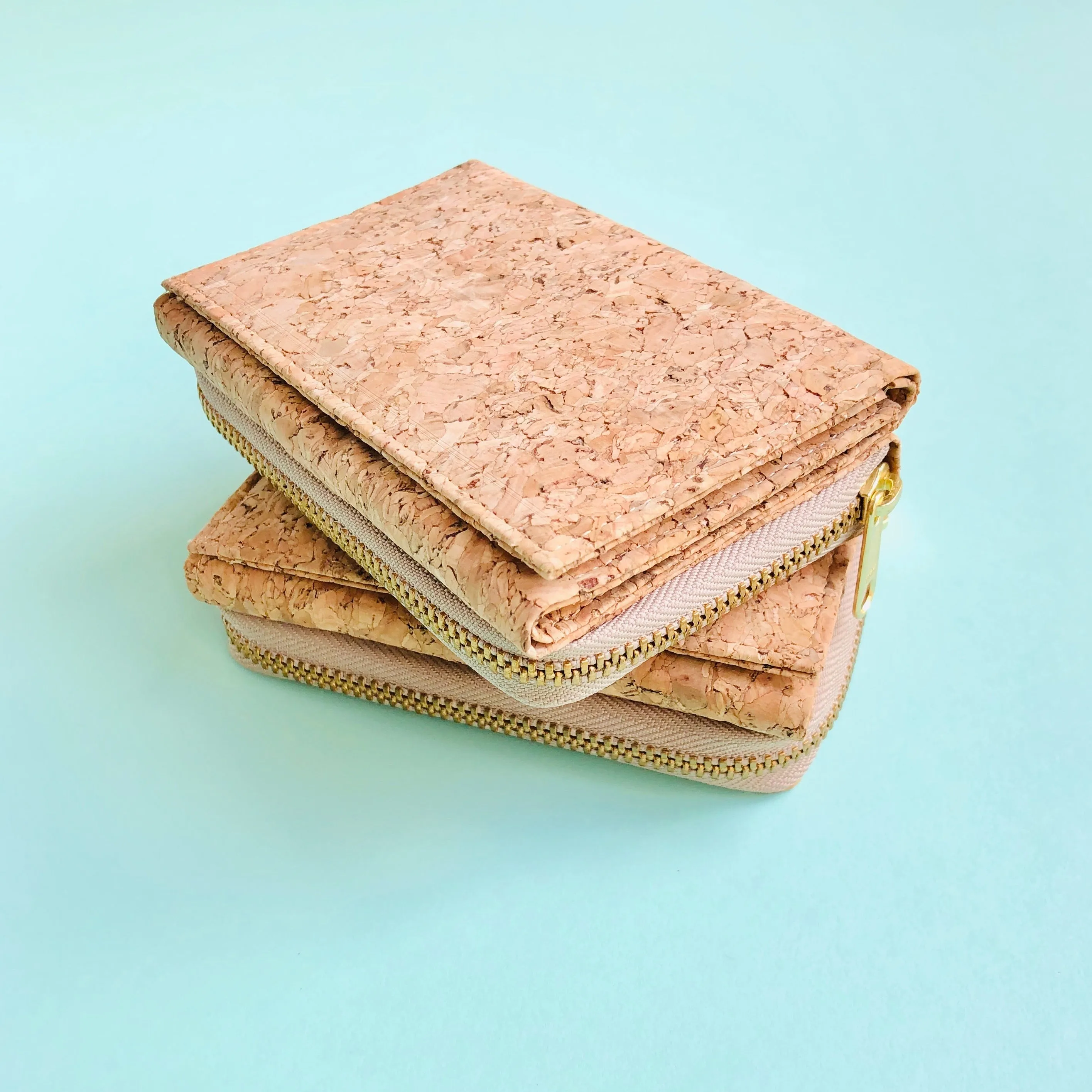 Nina Small Cork Wallet in Classic