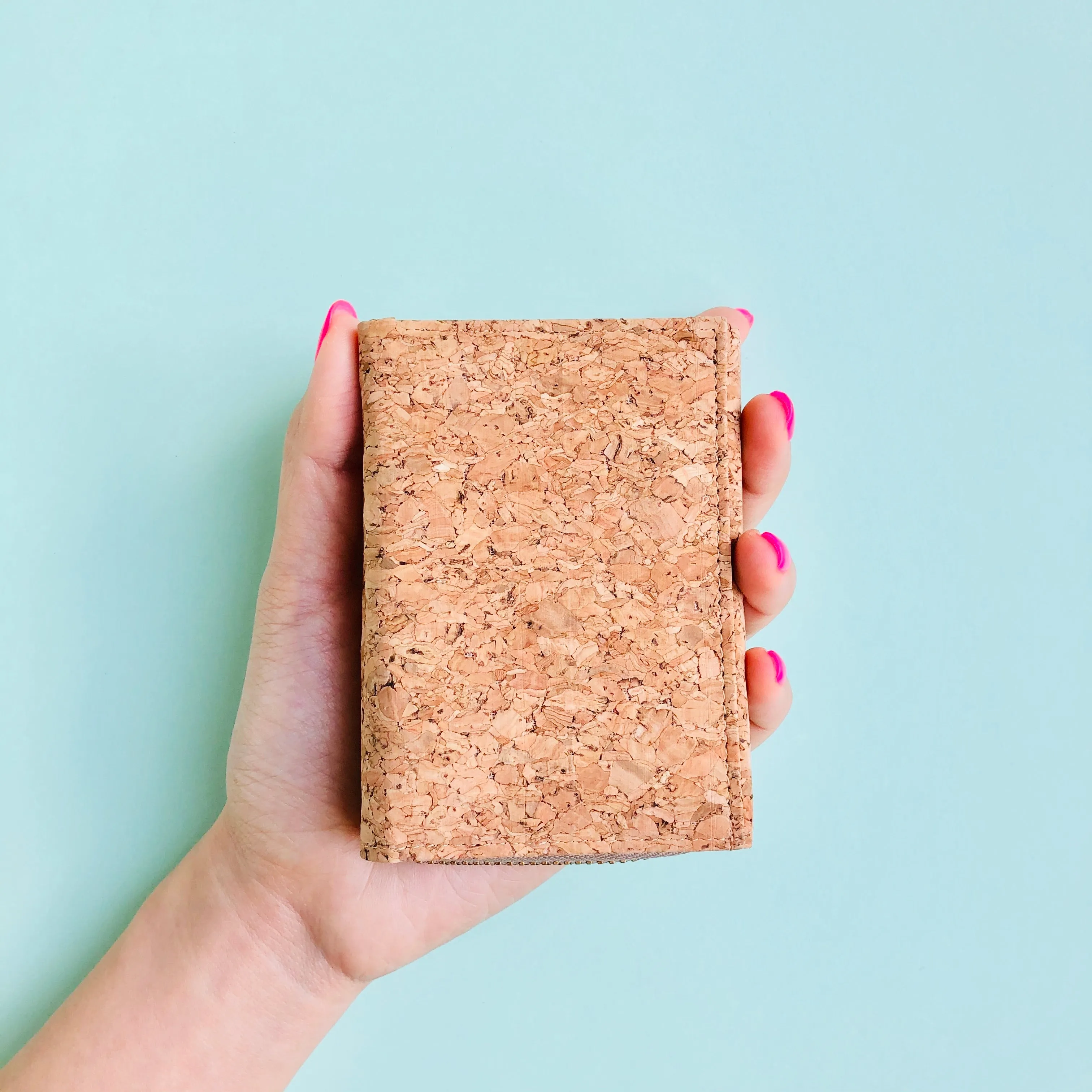 Nina Small Cork Wallet in Classic