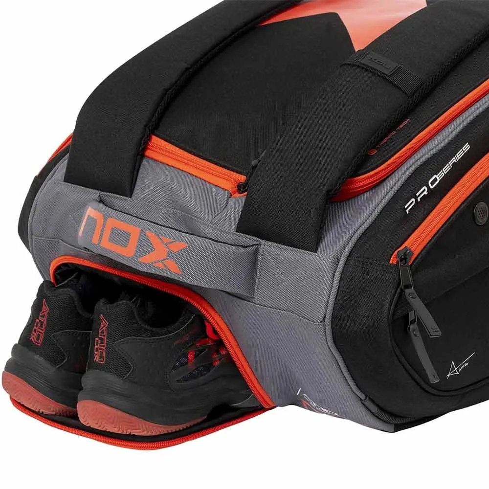 NOX Paletero AT10 Competition Compact Black Orange Padel Racket Bag [WS]