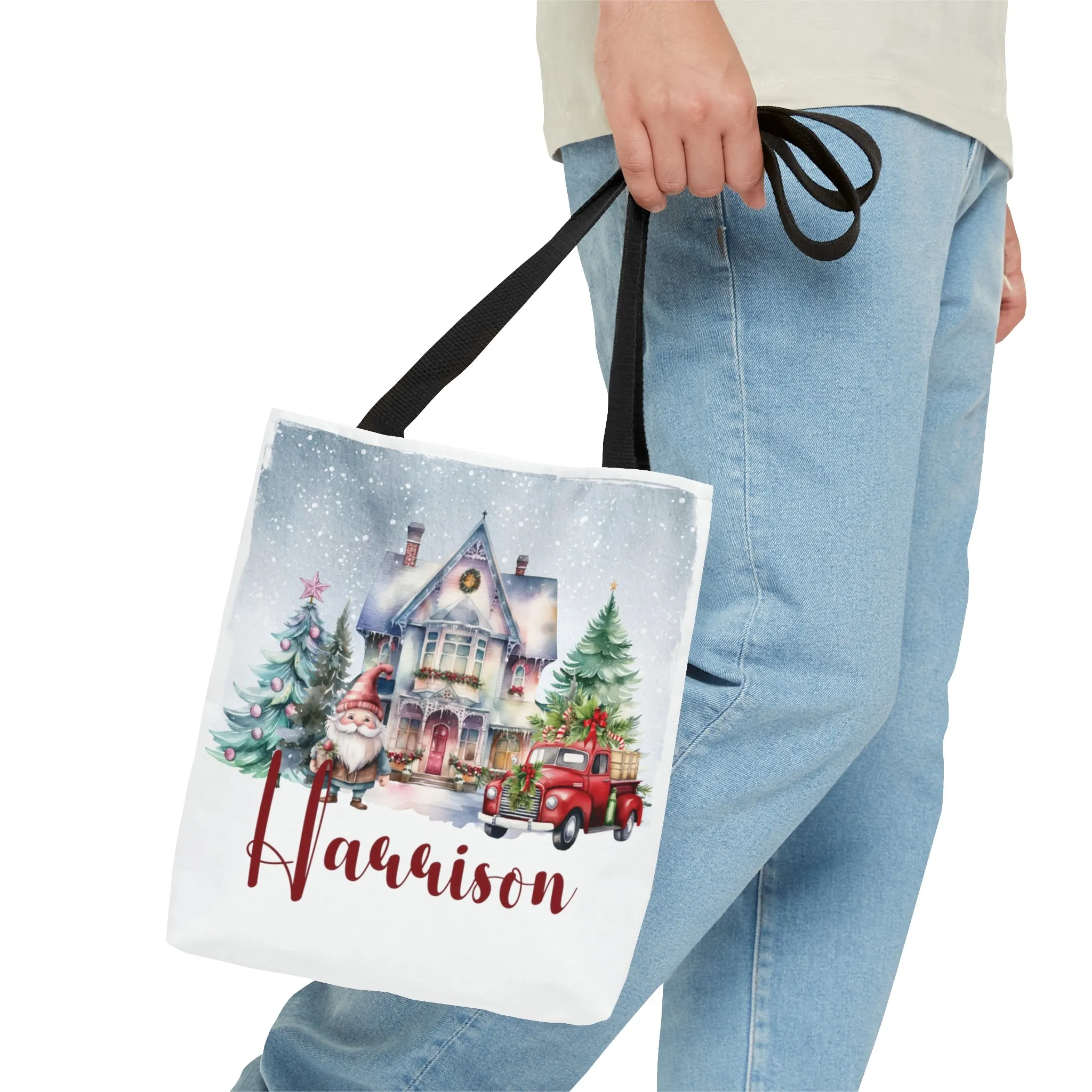 Personalised Tote Bag, Christmas bag, Christmas Tote Bag, Personalised/Non-Personalised