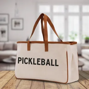 Pickleball Tote Bag Personalized Pickleball Party Favors Custom Pickleball Player Gift Pickleball Cotton Canvas Tote Bag