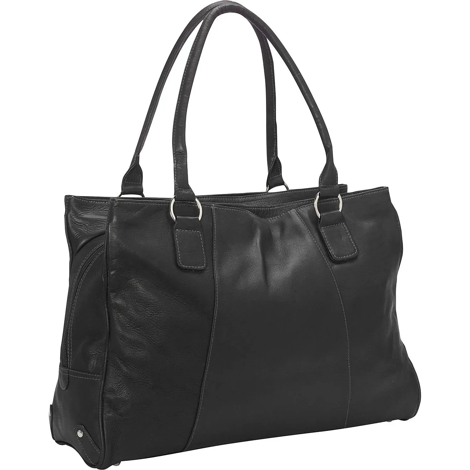 Piel Leather Laptop Travel Tote Bag