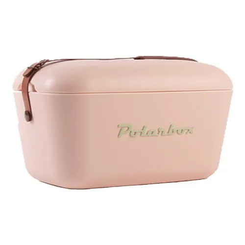 Polarbox - 'Nude' Cooler w/ Brown Leather Strap (21QT)