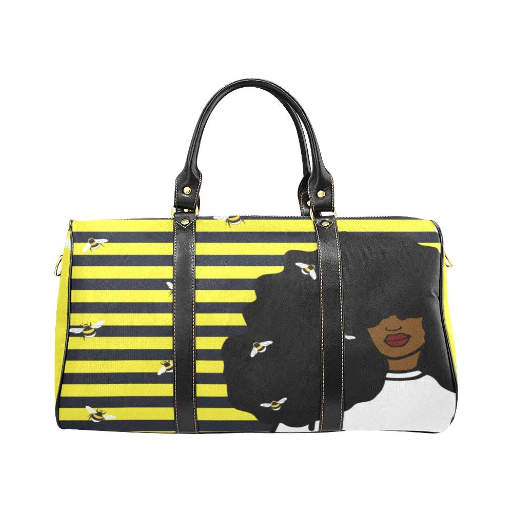 QUEEN BEE Small Travel Duffle Bag