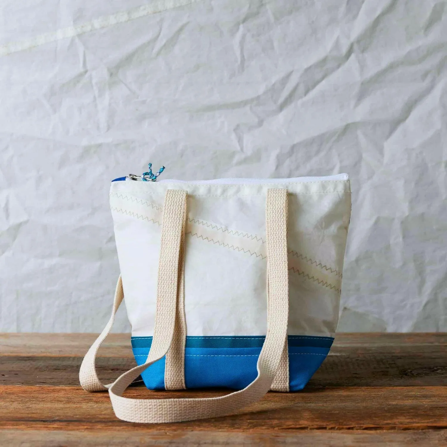 Recycled Sail Keel Tote Bag, Anchor