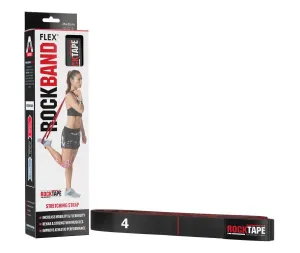 Rocktape Resistance Band for Workout - Flex - Stretch & Mobility - Medium