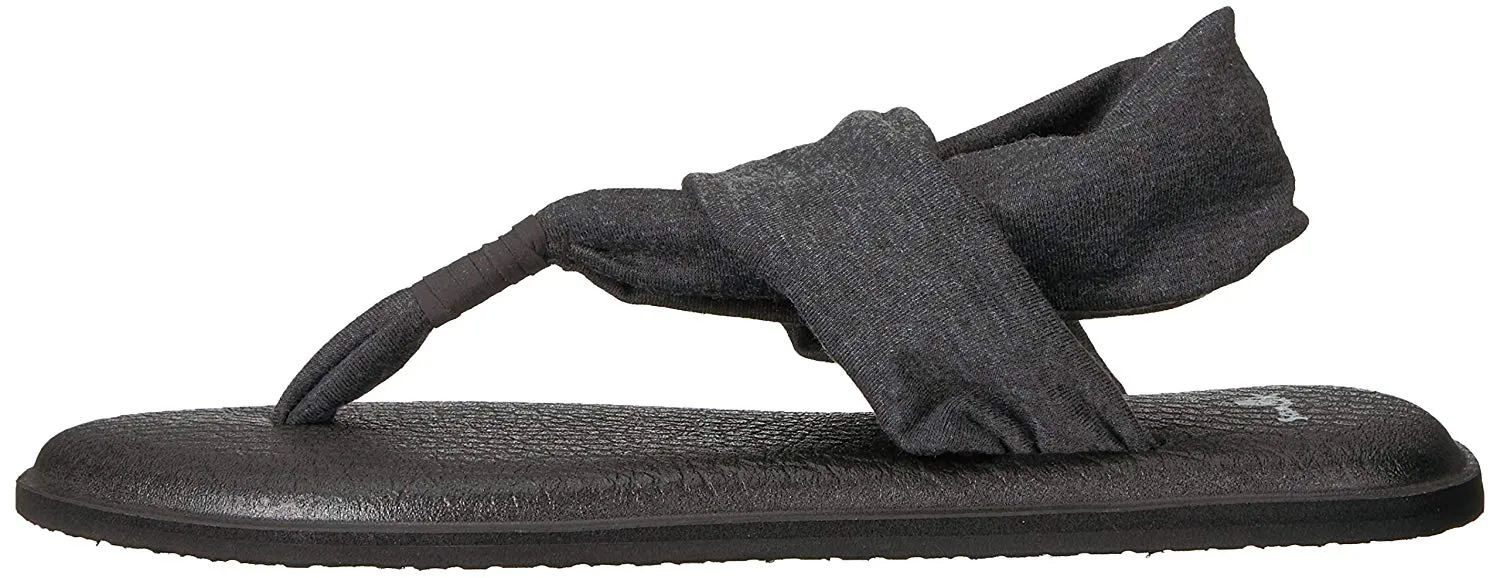 Sanuk Yoga Sling 2 Charcoal Sandals - Women's