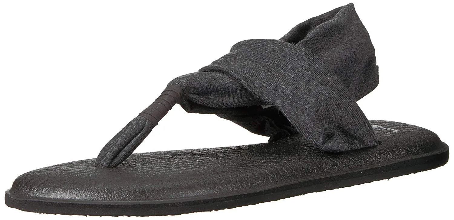 Sanuk Yoga Sling 2 Charcoal Sandals - Women's