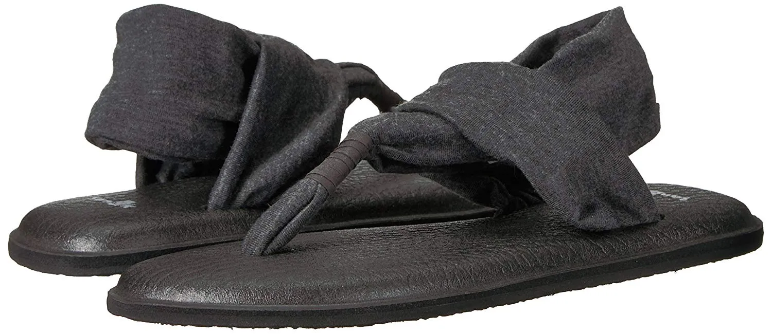 Sanuk Yoga Sling 2 Charcoal Sandals - Women's