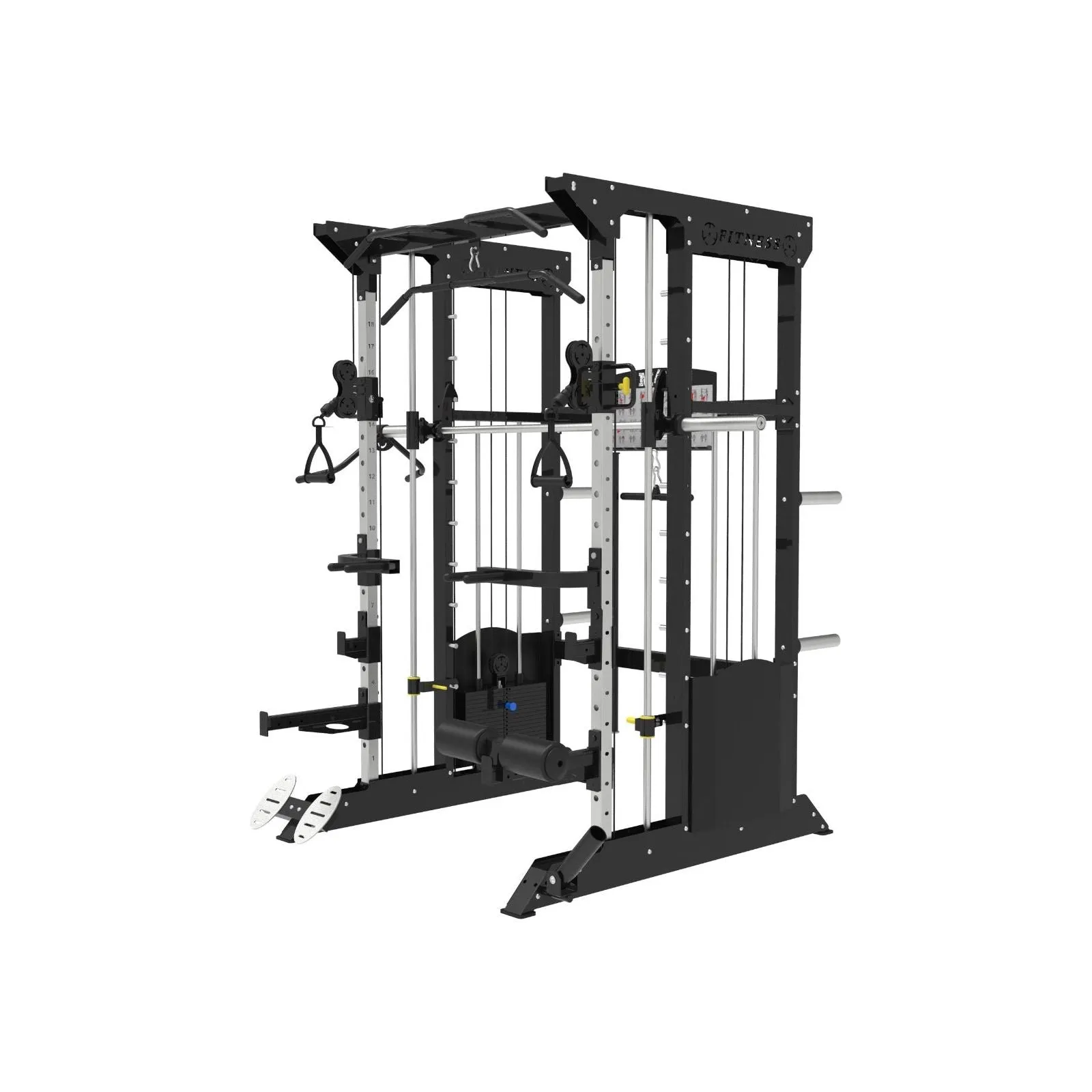 SFE Multi-Functional Trainer / Smith Machine Home Gym w/ (2) 200lb weight stacks (NEW)