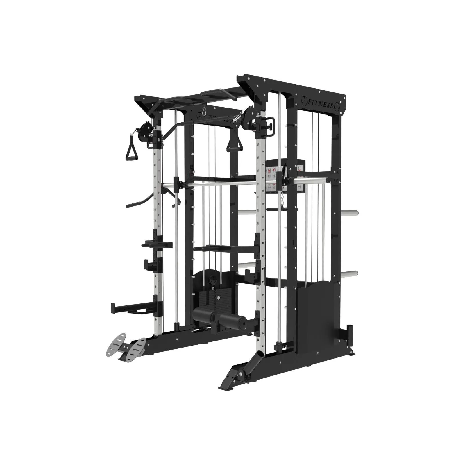 SFE Multi-Functional Trainer / Smith Machine Home Gym w/ (2) 200lb weight stacks (NEW)