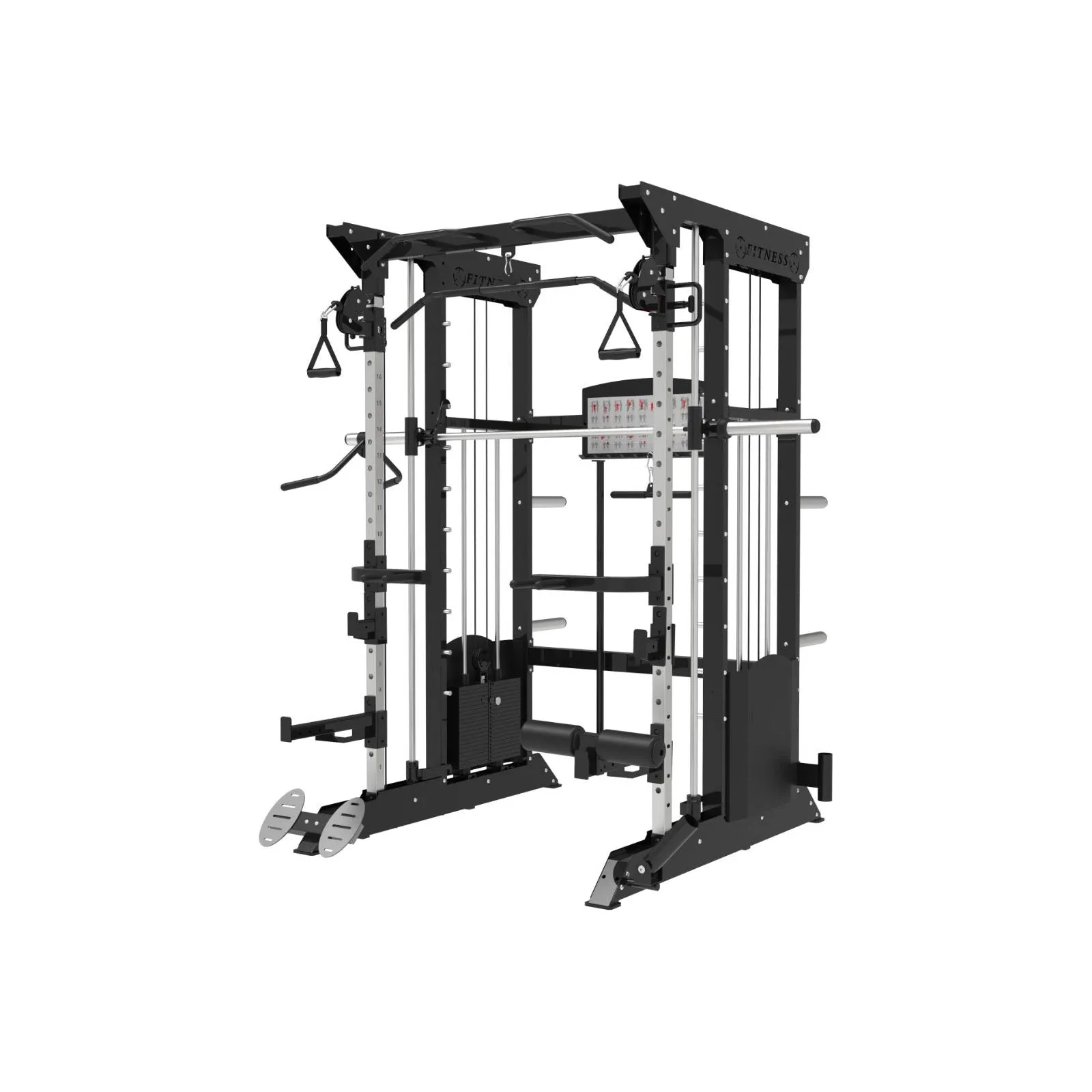 SFE Multi-Functional Trainer / Smith Machine Home Gym w/ (2) 200lb weight stacks (NEW)